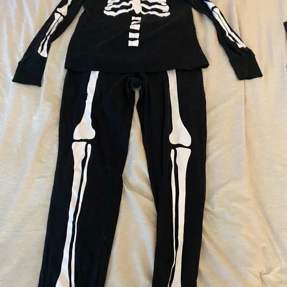 Skeleton Pajama Set Women Size Small - Picture 2 of 6